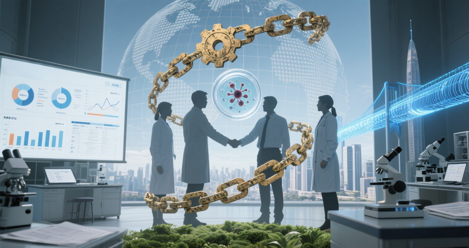 生成高分辨率科技插画