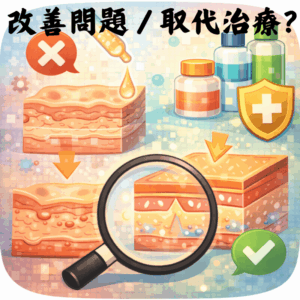 再生健康美容可以改善皮膚問題或取代醫療治療嗎？