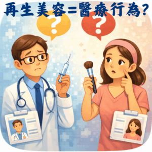再生健康美容算醫療行為嗎？需要醫師操作嗎？