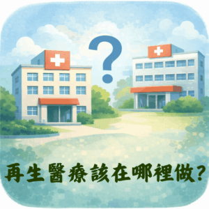 再生醫療一定要在醫院做嗎？一般診所可以做嗎？