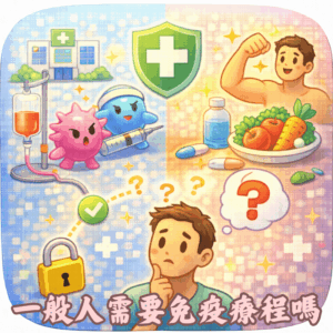提升免疫力真的要做免疫細胞療程嗎？一般人需要嗎？