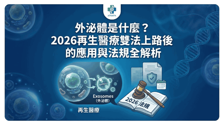 外泌體是什麼？2026再生醫療雙法上路後的應用與法規全解析-2026