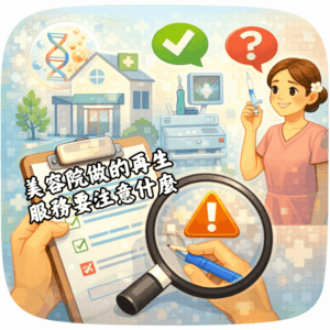 美容機構提供的「再生」相關服務要注意什麼？