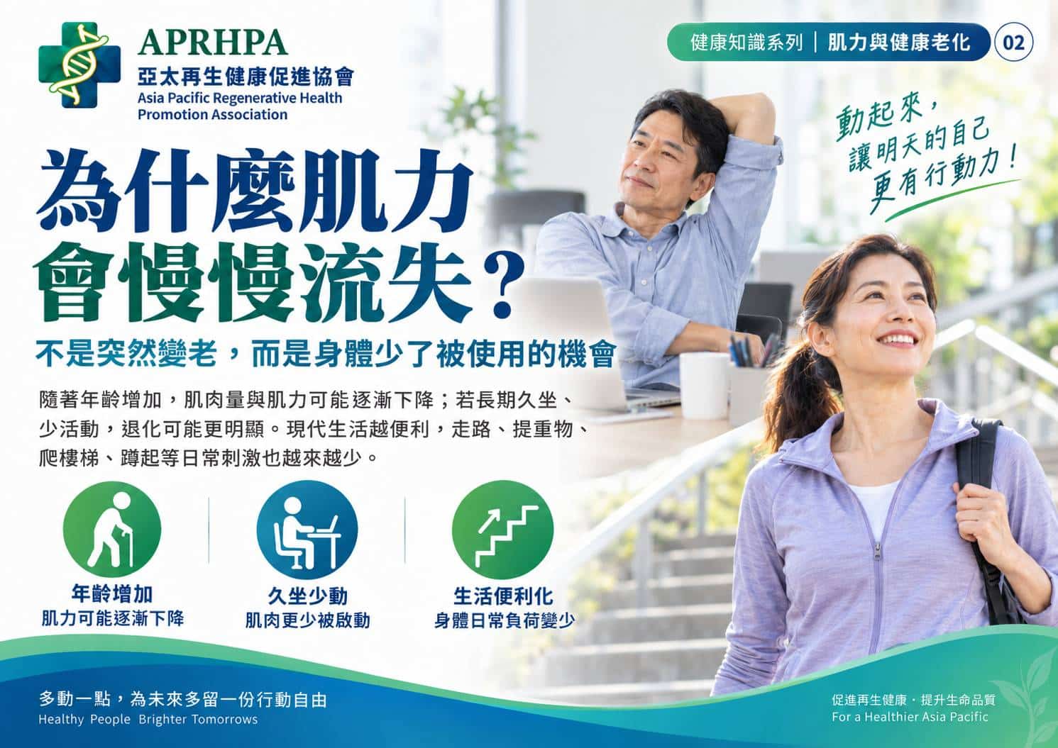 為什麼肌力會慢慢流失